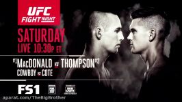 Trailer UFC Fight Night 89  MacDonald vs Thompson