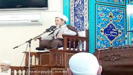 سخنرانی آذری ماه رمضان روز هشتم حاج آقای احمدپور باکو