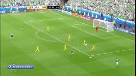 خلاصه بازی اوکراین 0 2 ایرلند شمالی یورو ۲۰۱۶