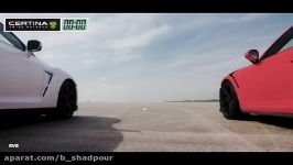 نیسان GTR در مقابل پورشه GT3 RS