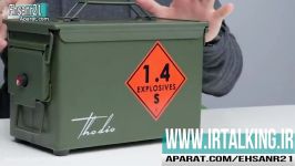 آنباکسینگ اسپیکر پورتابل Ammo Box