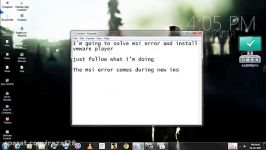 VMware Msi error solved