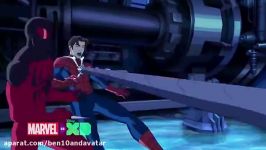 ultimate spider man season4 ep11 clip مرد عنكبوتى نهایى