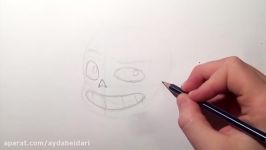 How to draw Sans from Undertale easy step by step drawi