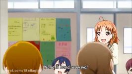 تیتراژ پایانى انیمه love live sunshine