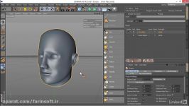 دانلود آموزش طراحی مدلسازی سر انسان در CINEMA 4D  به