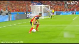 عملکرد ادن هازارد ستاره کاپیتان بلژیک در یورو 2016