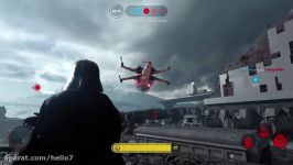 تریلر بازی starwars battlefront ساخته شده توسط طرفداران