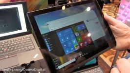 تبلت Lenovo ThinkPad X1 در CES 2016