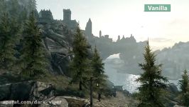 مقایسه گرافیک بازی Skyrim Remaster vs Mod vs Original