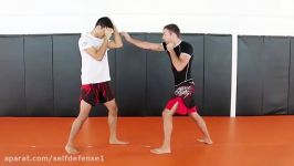 آموزش MMA Striking to Takedown into Heel Hook