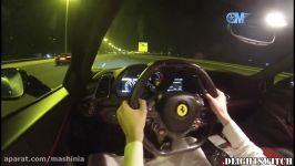 درگ خفن Ferrari 458با Lamborghini Aventador