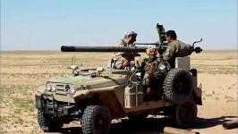 زدن خودروی انتحاری داعش تانک هلاکت راننده حین فرار