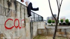 Swim or sink. Parkour.  Galizian Urban Project