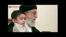 دیدار امام خامنه ای خانواده شهید روشن