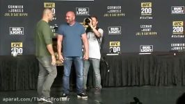 UFC 200 رو در رو Press Conference Face off 