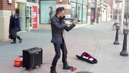 Downtown Spokane Street Musician Bryson Andres