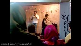سوتی افتضاح رضا شیری در اجرای زنده