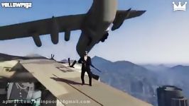 خوش شانس ترین ادم دنیا  GTA V