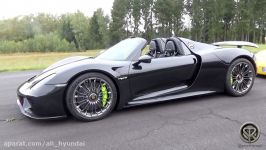 درگ پورشه 918 spyder لامبورگینی اوراکان LP610 4