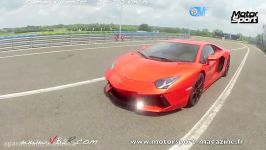 شتاب خفن 0 تا 290 کیلومتر lamborghini Aventador