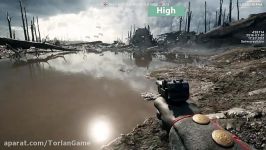 مقایسه گرافیکی Battlefield 1  قسمت 2  تورلان گیم