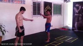 Soheilstar Omidi  With Kru Iyaho Real Action Training.