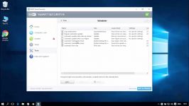 آموزش ESET Smart Security 11 بخش عملیات زمان بندی شده