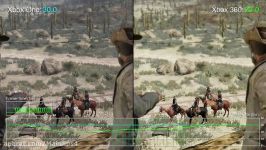 Red Dead Redemption Xbox One vs Xbox 360