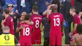 جشن قهرمانی تیم ملی پرتغال در یورو 2016 فرانسه