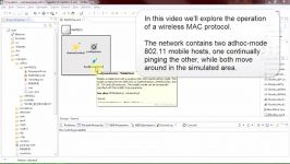 OMNeT++ Sequence Chart  Wireless MAC