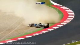 تصادف وحشناک در فورمول 3