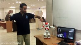 تقلید ربات انسان در آزمایشگاه تعامل انسان ربات