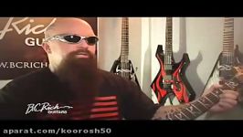 Kerry King of Slayer and his B.C. Rich Guitars