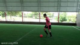 اموزش دریبل گیج کننده نیمار . Neymar rabona style1