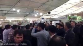 بازدید آیت الله رفسنجانی غرفه نگاه هوشمند برج میلاد