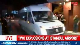 ۶۰ زخمی در انفجارهای فرودگاه استانبول وضعیت وخیم ۶ نفر