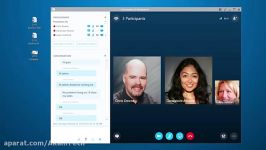 کنفرانس تصویری در بستر اینترنت Skype For Business