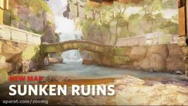 نقشه Sunken Ruins بازی Uncharted 4  زومجی