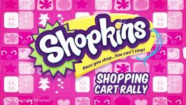 Shopkins Cartoon  Episode 20 Shopping Cart Rally