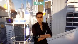 مقایسه گرافیک بازی Mirrors Edge Cataly نسخه PC