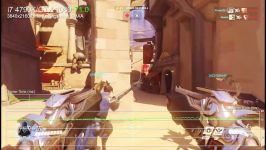 فریم ریت بازی Overwatch  GTX 1080 4K Epic Settings