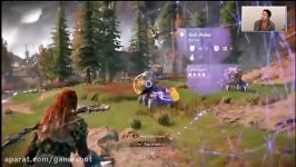 9 دقیقه گیم پلی بازی Horizon Zero Dawn  گیم شات