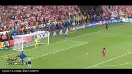یورو 2016 ضربات پنالتی بازی لهستان  پرتغال