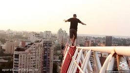 پارکور  INSANE PARKOUR ON HIGH BUILDINGS COMP