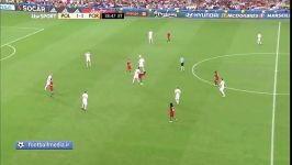 خلاصه بازی پرتغال 1 5 3 1 لهستان یورو 2016