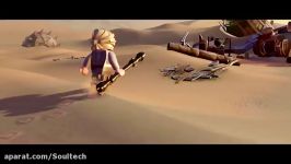 تریلر lego star wars the force awakens trailer