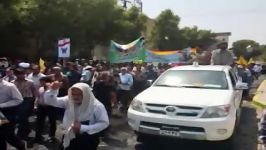 حضور مردم بوشهر در راهپیمایی روز جهانی قدس