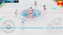 گیم پلی بازی اندرویدی Patrick Kanes Arcade Hockey