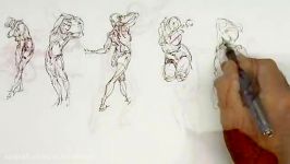 Figure Drawing with Glenn Vilppu  Part 1 Gesture  TR